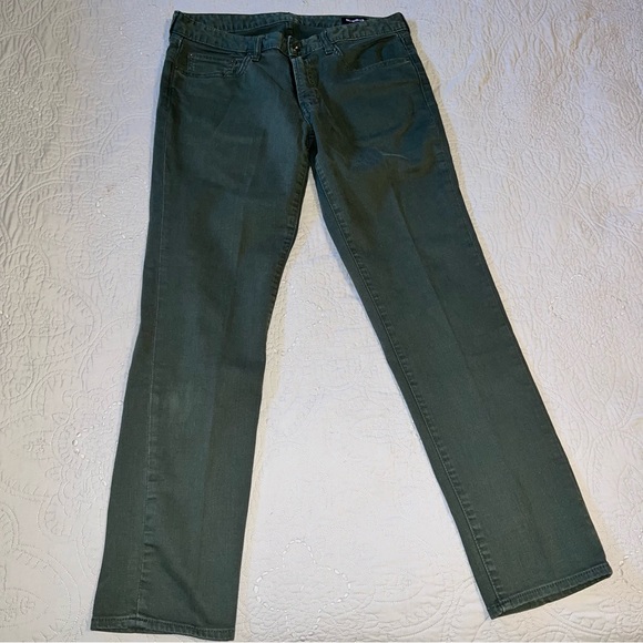 Bonobo Dark Green Jeans Traveler Jeans 34x32 - Picture 1 of 11